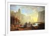 Yosemite Valley-Albert Bierstadt-Framed Art Print