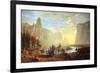 Yosemite Valley-Albert Bierstadt-Framed Art Print