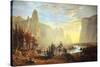 Yosemite Valley-Albert Bierstadt-Stretched Canvas