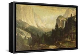 Yosemite Valley-Josef Englehart-Framed Stretched Canvas