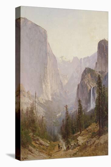 Yosemite Waterfall-Thomas Hill-Stretched Canvas