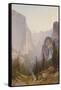 Yosemite Waterfall-Thomas Hill-Framed Stretched Canvas