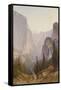 Yosemite Waterfall-Thomas Hill-Framed Stretched Canvas