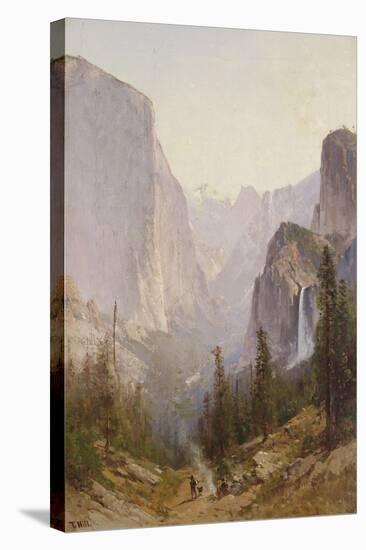 Yosemite Waterfall-Thomas Hill-Stretched Canvas