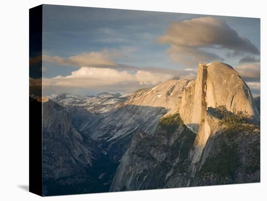 Yosemite with Half Dome. from Glacier Point. Yosemite National Park, CA-Jamie & Judy Wild-Stretched Canvas