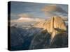 Yosemite with Half Dome. from Glacier Point. Yosemite National Park, CA-Jamie & Judy Wild-Stretched Canvas