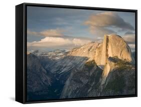 Yosemite with Half Dome. from Glacier Point. Yosemite National Park, CA-Jamie & Judy Wild-Framed Stretched Canvas