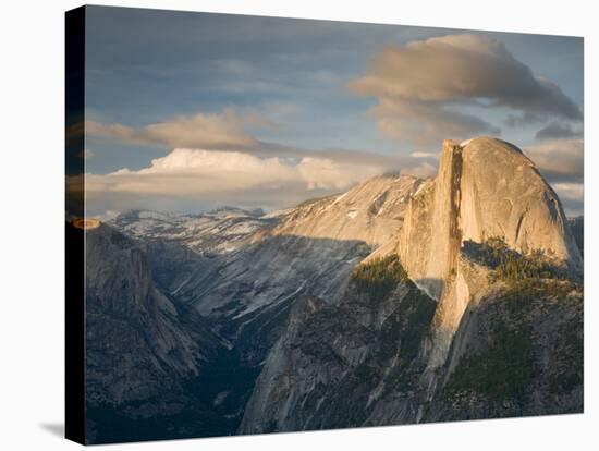 Yosemite with Half Dome. from Glacier Point. Yosemite National Park, CA-Jamie & Judy Wild-Stretched Canvas