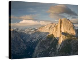 Yosemite with Half Dome. from Glacier Point. Yosemite National Park, CA-Jamie & Judy Wild-Stretched Canvas