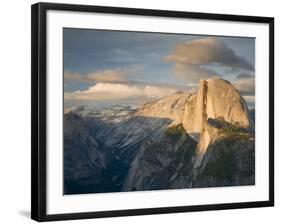 Yosemite with Half Dome. from Glacier Point. Yosemite National Park, CA-Jamie & Judy Wild-Framed Photographic Print