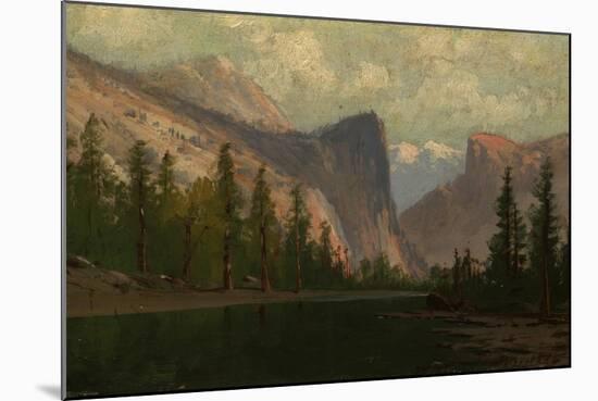 Yosemite-Albert Bierstadt-Mounted Giclee Print