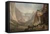 Yosemite-Thomas Hill-Framed Stretched Canvas