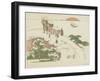 Yoshida, 1799-1802-Katsushika Hokusai-Framed Giclee Print