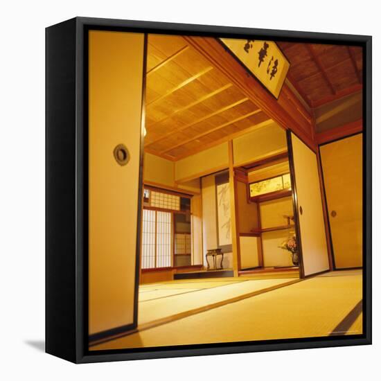 Yoshijima-Ke House (1890's), Traditional Late 19th Century Japanese House, Takayama, Honshu, Japan-Christopher Rennie-Framed Stretched Canvas