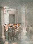 Hyde Park Coffee Stall-Yoshio Markino-Framed Photographic Print