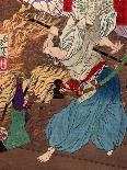 Shinto God: Susanoo-Yoshitoshi Taiso-Giclee Print