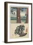 Yoshiwara, August 1854-Utagawa Hiroshige-Framed Giclee Print