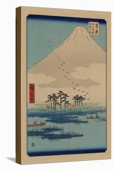 Yoshiwara-Ando Hiroshige-Stretched Canvas