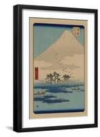 Yoshiwara-Ando Hiroshige-Framed Art Print