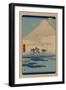 Yoshiwara-Ando Hiroshige-Framed Art Print