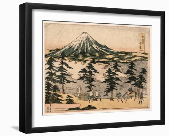 Yoshiwara-Utagawa Toyohiro-Framed Giclee Print