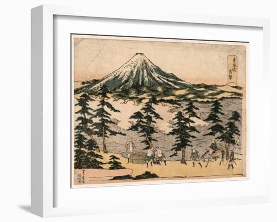 Yoshiwara-Utagawa Toyohiro-Framed Premium Giclee Print