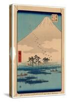 Yoshiwara-Utagawa Hiroshige-Stretched Canvas