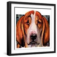 "You Ain't Nothing But a Hounddog,"January 30, 1937-Paul Bransom-Framed Giclee Print