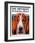 "You Ain't Nothing But a Hounddog," Saturday Evening Post Cover, January 30, 1937-Paul Bransom-Framed Giclee Print