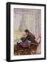 You and Bebe, 1884-Erik Theodor Werenskiold-Framed Giclee Print