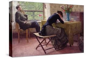 You and I-Erik Theodor Werenskiold-Stretched Canvas