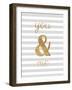 You and Me are Golden-Miyo Amori-Framed Art Print