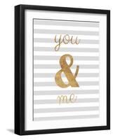 You and Me are Golden-Miyo Amori-Framed Art Print