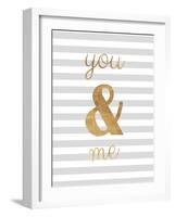 You and Me are Golden-Miyo Amori-Framed Art Print