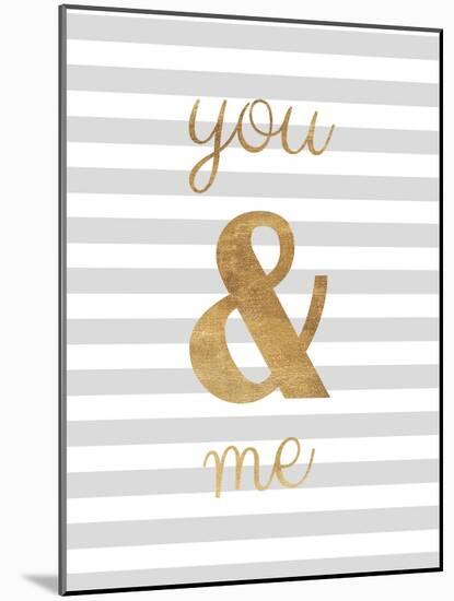 You and Me are Golden-Miyo Amori-Mounted Art Print