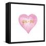 You and Me in Love-Miyo Amori-Framed Stretched Canvas