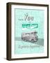 You and the Case Liv-N-Roam Cruiser: Explore Together'-null-Framed Giclee Print