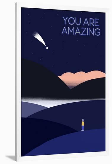 You Are Amazing-null-Framed Premium Giclee Print