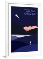 You Are Amazing-null-Framed Art Print