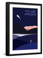 You Are Amazing-null-Framed Premium Giclee Print