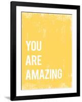 You Are Amazing-null-Framed Art Print