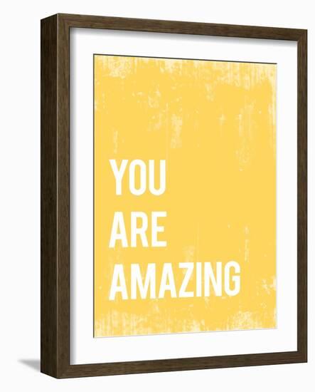 You Are Amazing-null-Framed Art Print