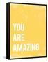 You Are Amazing-null-Framed Stretched Canvas