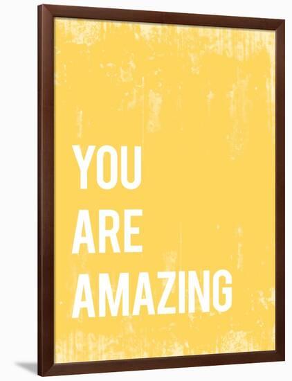 You Are Amazing-null-Framed Art Print