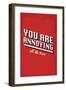 You Are Annoying All The Time - Tommy Human Cartoon Print-Tommy Human-Framed Giclee Print