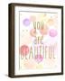 You Are Beautiful Color-Kimberly Allen-Framed Art Print