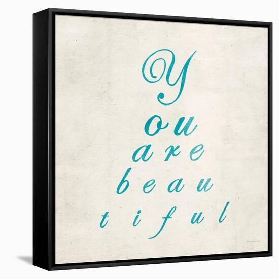 You are Beautiful in Blue-Morgan Yamada-Framed Stretched Canvas