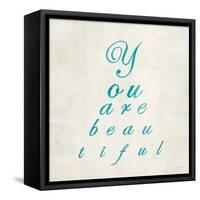 You are Beautiful in Blue-Morgan Yamada-Framed Stretched Canvas