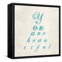 You are Beautiful in Blue-Morgan Yamada-Framed Stretched Canvas