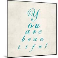 You are Beautiful in Blue-Morgan Yamada-Mounted Art Print